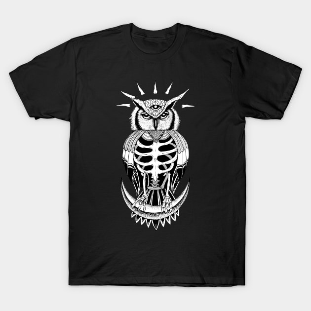 Owl T-Shirt by alesaenz